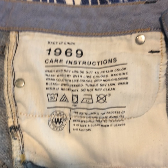 GAP1969 cutoff jean shorts- Sz 28/6 - Picture 4 of 4